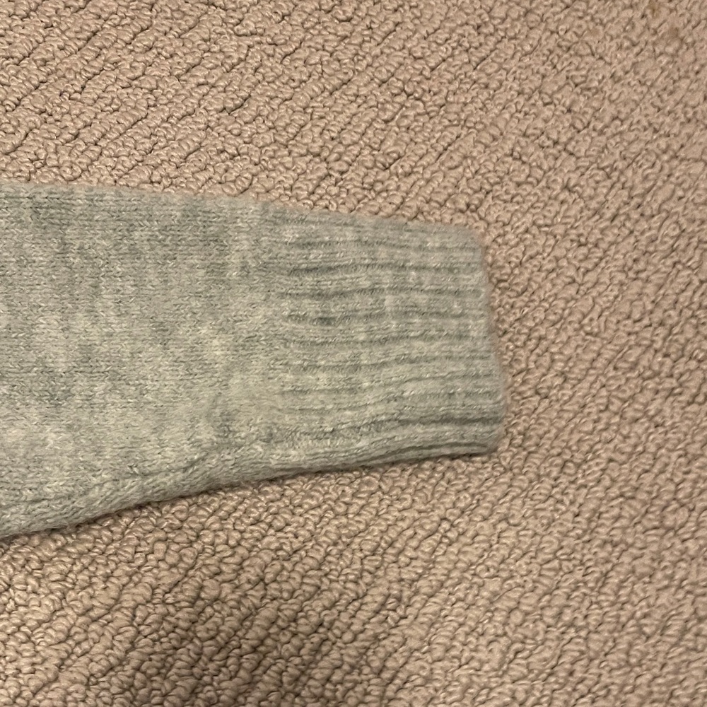 Madewell Women’s Light Mint Colored Knit Sweater - Picture 4 of 5
